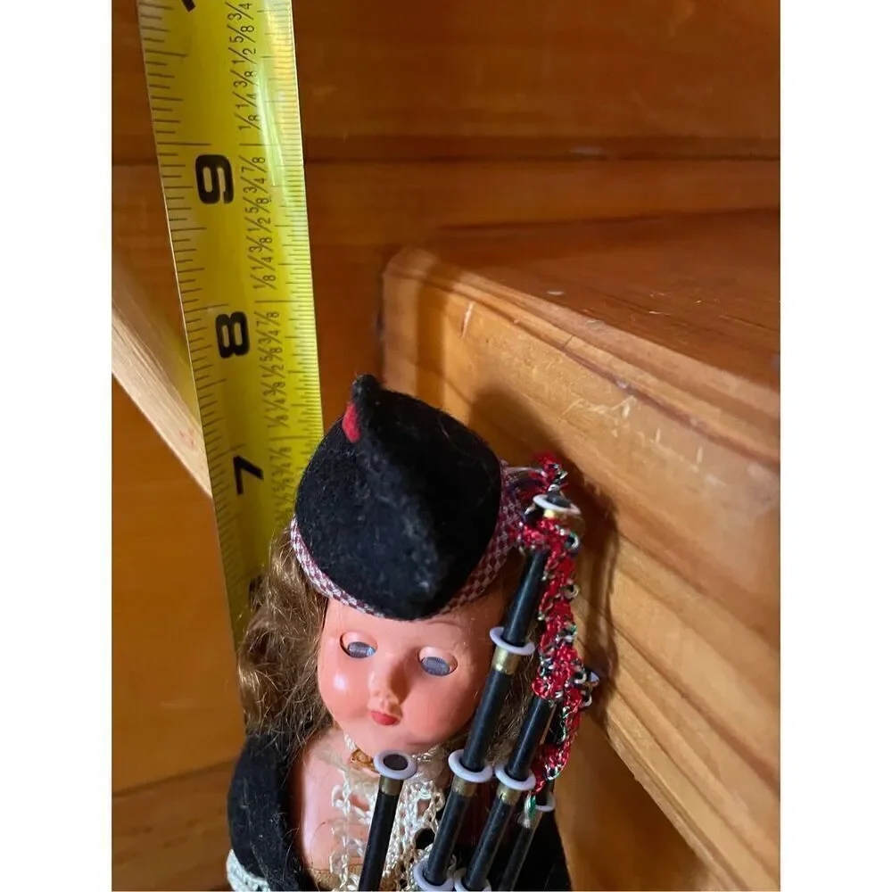 Vintage, 1950s, Scottish Folk Doll
